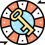 Code: Text cryptography app icon