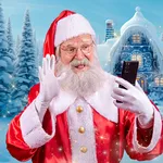 Santa fake video call - chat icon