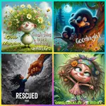 Good morning greetings icon