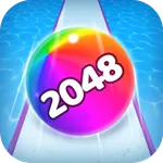 Ball Run-Merge 2048 icon