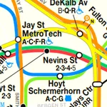 Map of NYC Subway 2023 icon