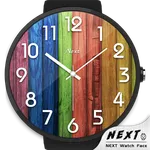 Wood Grain Real Watch Face - N icon