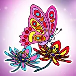 Butterfly Color by Number icon