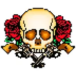 Tattoo Pixel Art Number Color icon