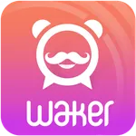 Waker: Wake Up With Cool Voice icon