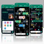 Wallpapers for chat icon