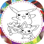 Coloring Pika Pika icon