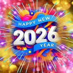 New Year Photo Frame 2026 icon