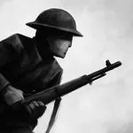 Infantry inc: WW2 trench war icon
