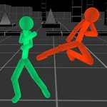 Stickman Fighting Neon Warrior icon