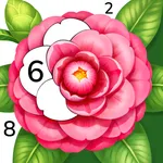 Color Aura: Paint by number icon