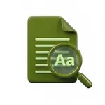 Image to Text: OCR Text Scan icon