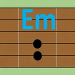 Acoustic guitar practice icon