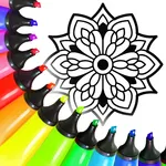 Coloring Mandala Games icon
