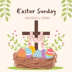 Happy Easter Sunday Greetings icon