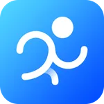 Running to make money icon