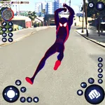 Miami Rope Hero Spider Games icon