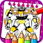 Optimus Prime Coloring Book icon