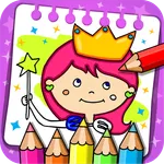 Princess Coloring Book & Games icon