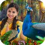 Peacock Photo Frames Garnish icon