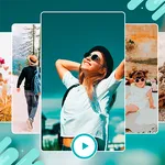 Animated stories photo frames icon