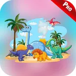 Dinosaur Coloring Pages Puzzle icon