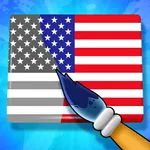 Draw Flag: ASMR Painting Games icon
