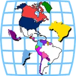 America Map Puzzle icon