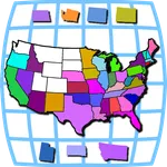 USA Map Puzzle icon