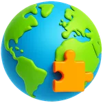 World Map Puzzle icon