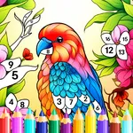 Birds Color By Number icon