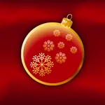 Xmas red & gold theme icon