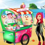 My Beach Ice Cream Shop Game icon
