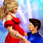 Pregnant Mom Baby Care Sim icon