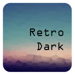 Material Retro Dark CM11/PA icon