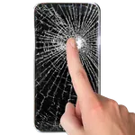 Broken screen prank icon