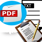Pdf Txt Clipboard Reader icon