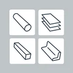 철강 무게 계산기 - 파이프 , 판재, 앵글,  잔넬 icon