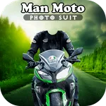 Man Bike Photo Suit Editor icon