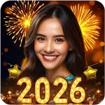2026 New Year Photo frames icon