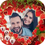 Valentine day photo editor icon