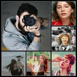 Photo collage maker icon