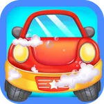 kids car wash game icon