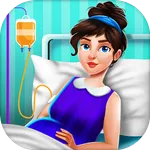 Pregnant Mom Game Newborn Twin icon