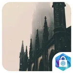 Snow City Live Wallpaper Lock  icon