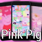 Pink Pig Wallpaper HD icon