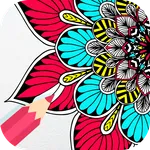 Adult Coloring Books  Color By icon