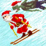 Santa Ski vs Zombies Ski icon