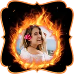 Fire Photo Frame Editor icon