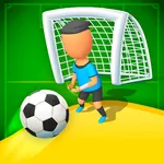 Shoot kick ball icon